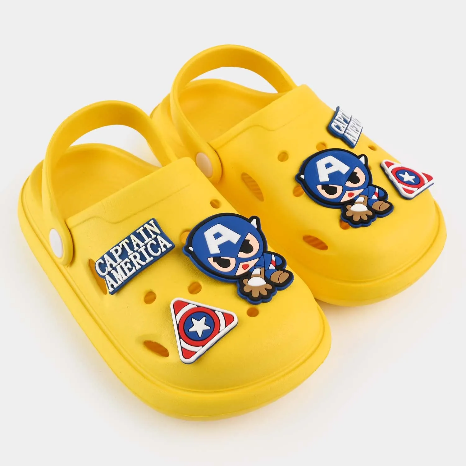 Boys Clogs 118-4-Yellow