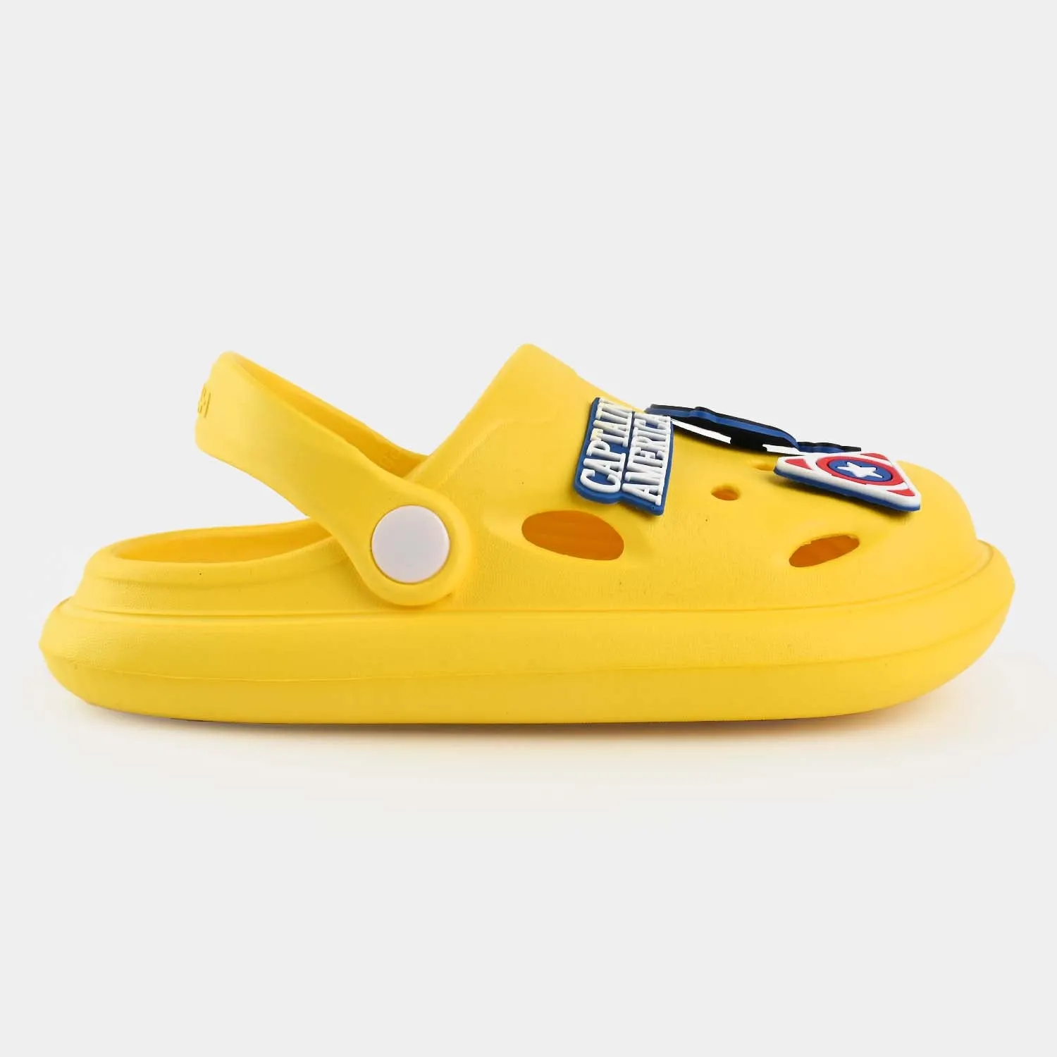 Boys Clogs 118-4-Yellow