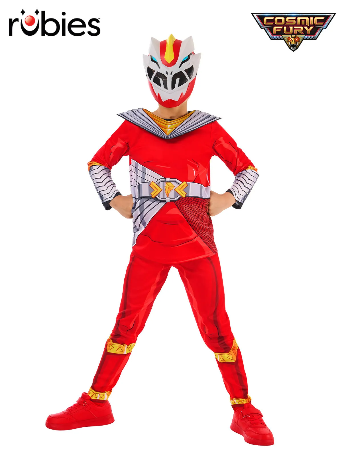 Boys Costume - Power Rangers Cosmic Fury Red Ranger Costume