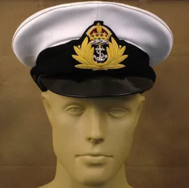 British WWII Naval Officer Visor Hat (post war)