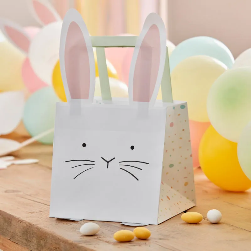 Bunny Party Bags With Pop Up Feet (5 Pack)