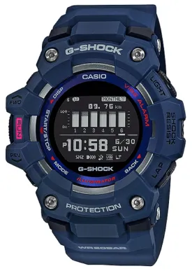 Casio G-shock GBD-100-2DR Digital Bluetooth Rubber Strap Watch For Men