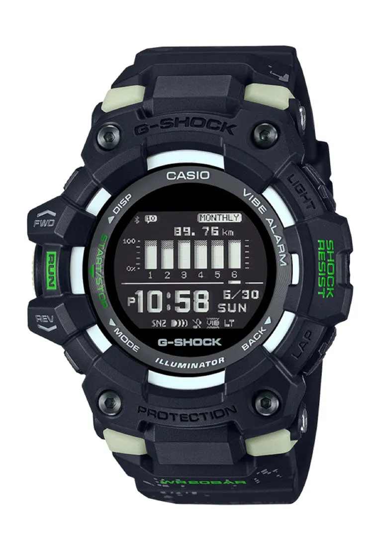 Casio G-shock GBD-100LM-1DR Bluetooth Digital Rubber Strap Watch For Men