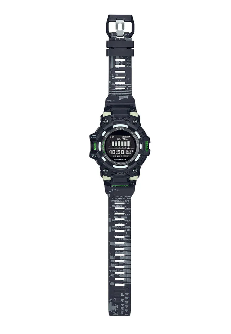 Casio G-shock GBD-100LM-1DR Bluetooth Digital Rubber Strap Watch For Men