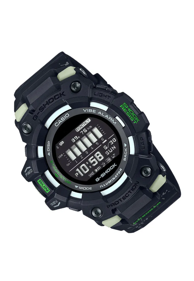 Casio G-shock GBD-100LM-1DR Bluetooth Digital Rubber Strap Watch For Men