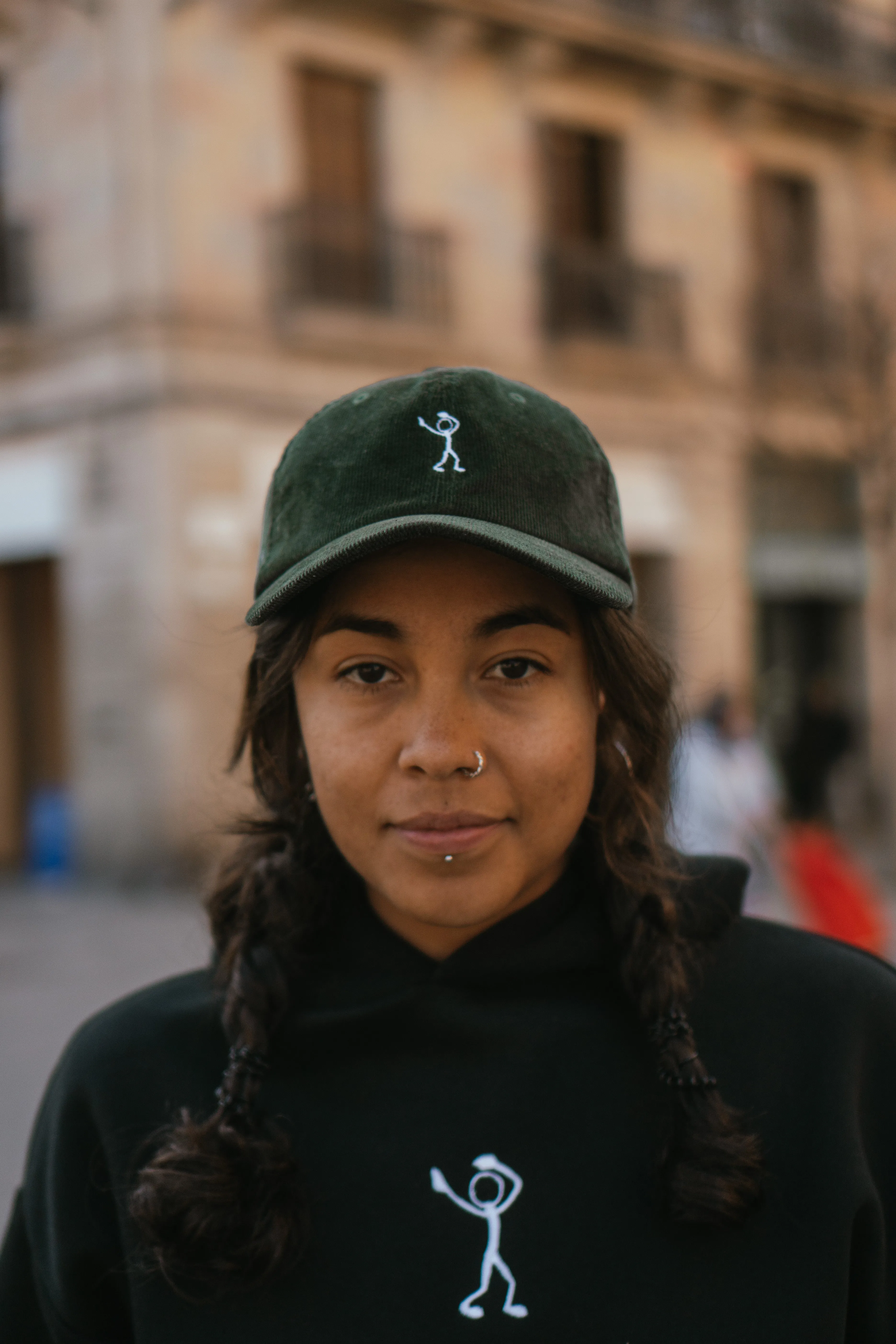 Green Corduroy Hat