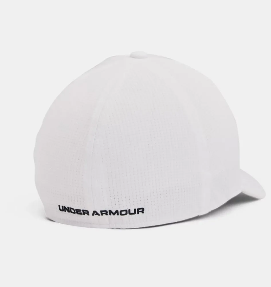 Isochill Armourvent Stretch Cap in White by Under Armour