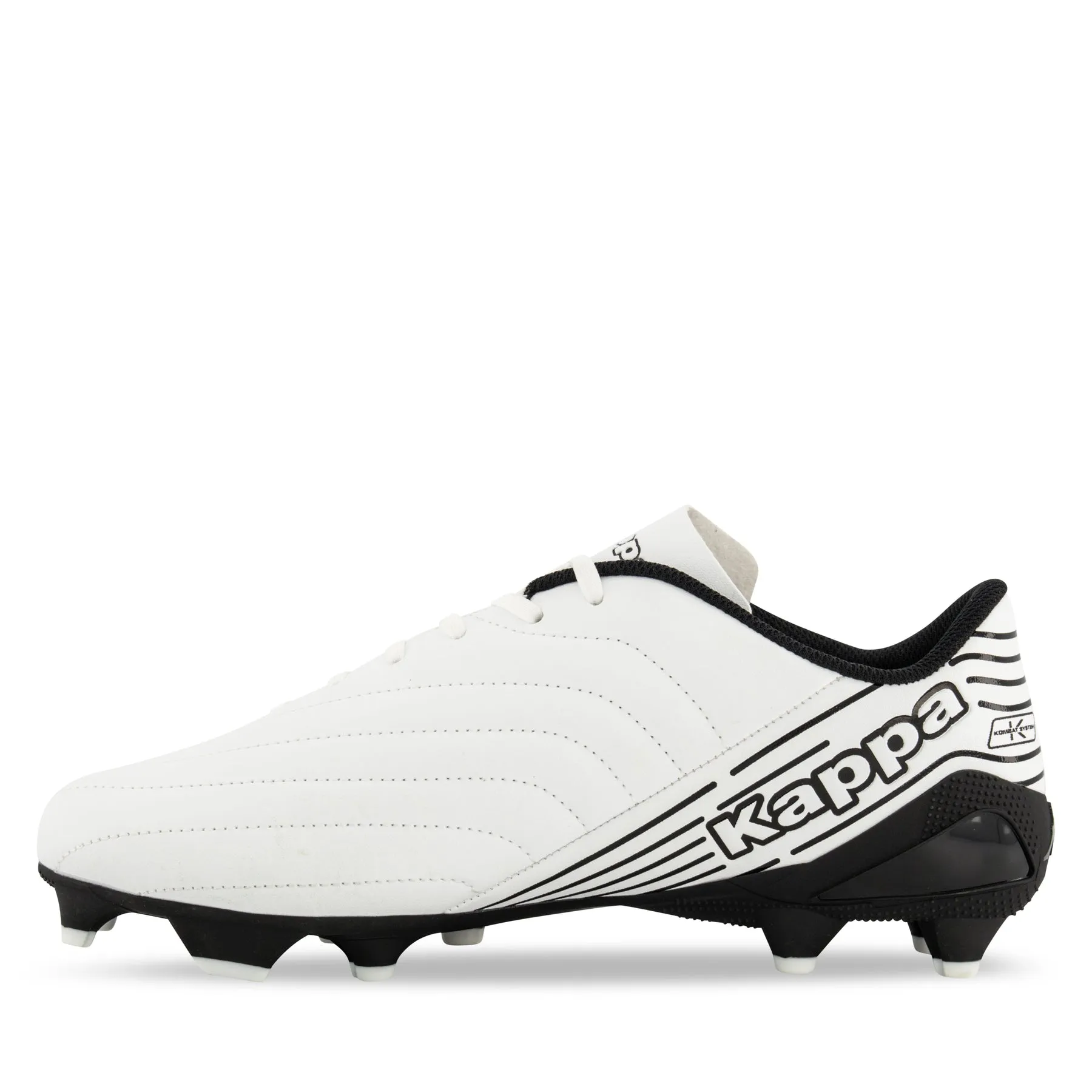 Kappa Player Base FG Boots- White/Black