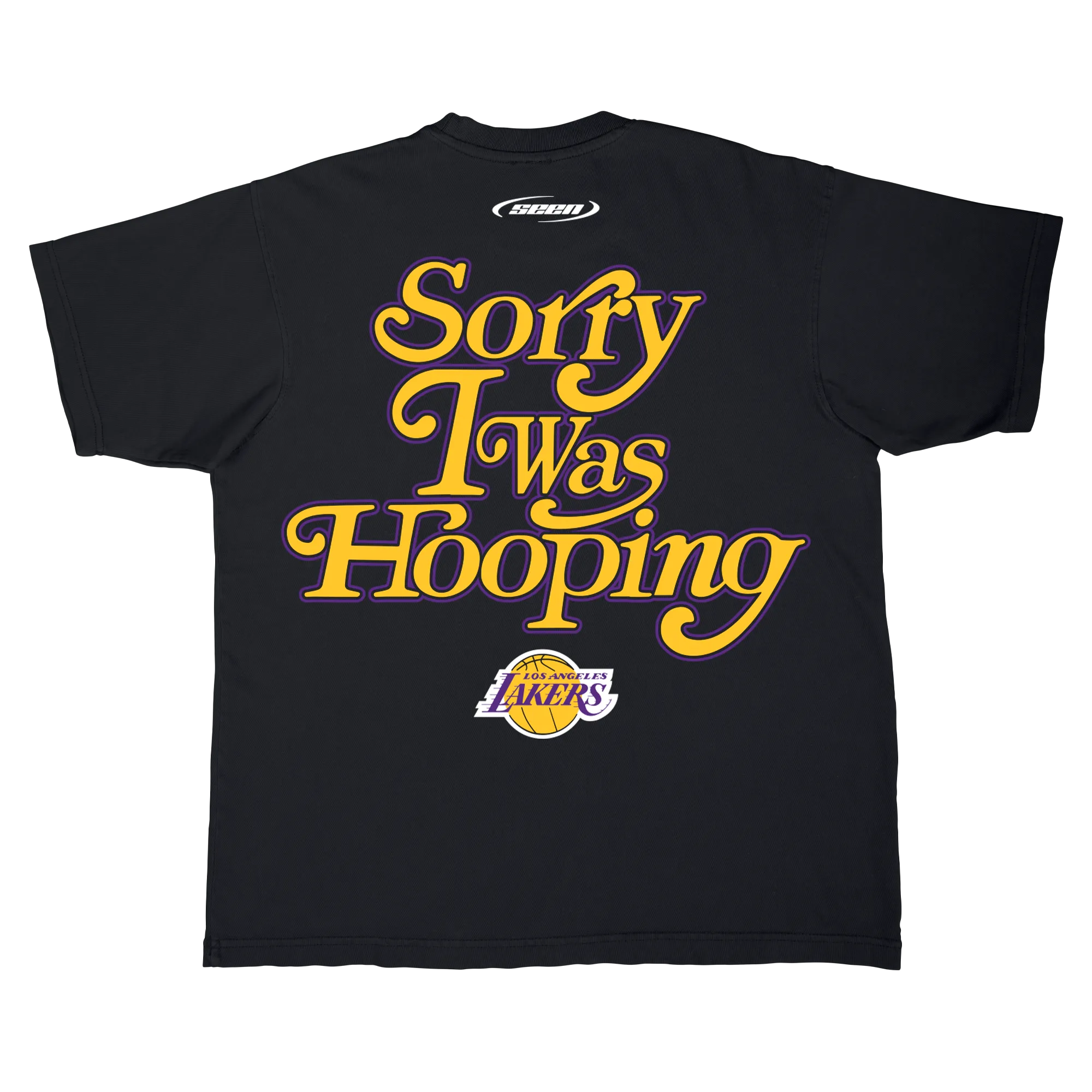 Lakers x Seen Sorry I Was SS Tee