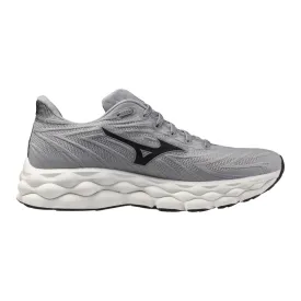 Men's Mizuno Wave Sky 8 Running Shoe in Ultimate Grey Black