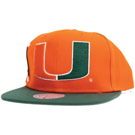 Mitchell & Ness NCAA Jumbotron Snapback Miami