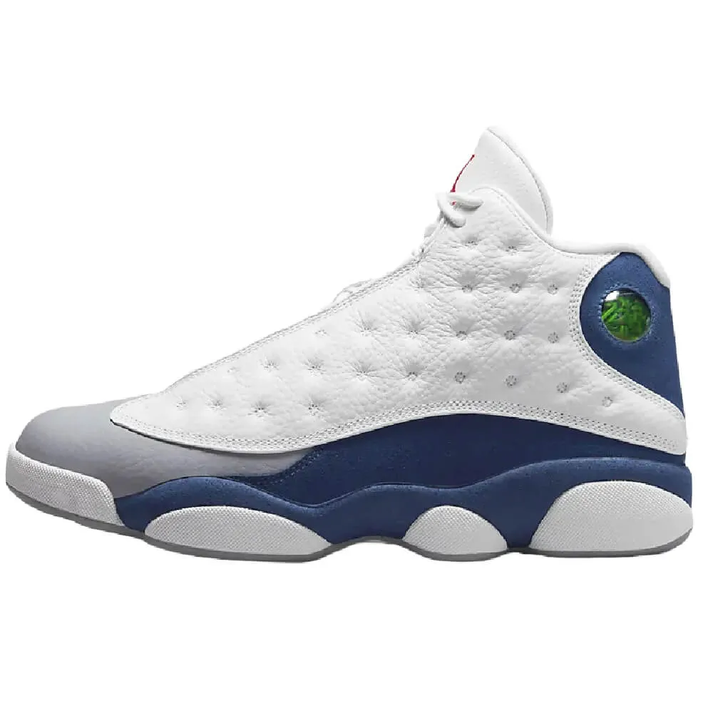 Nike Air Jordan 13 Retro Children's Sneakers, White-Blue