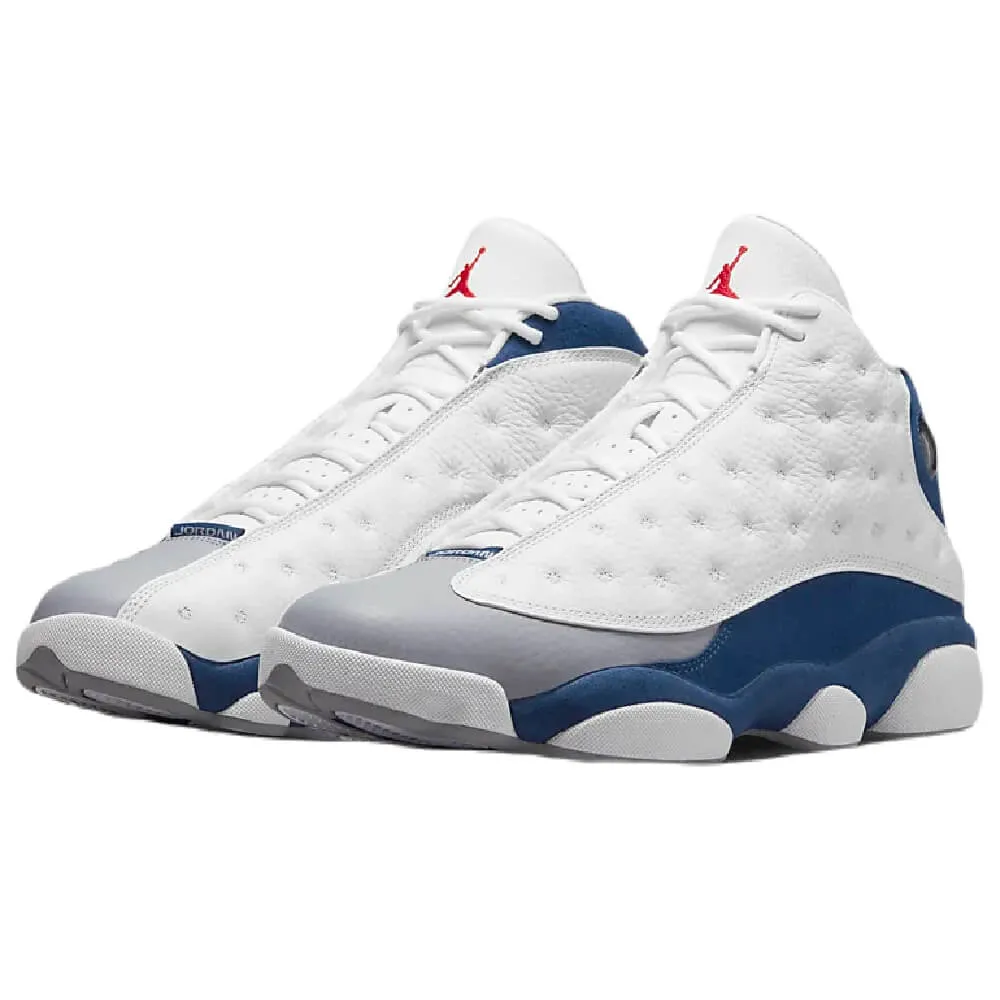 Nike Air Jordan 13 Retro Children's Sneakers, White-Blue