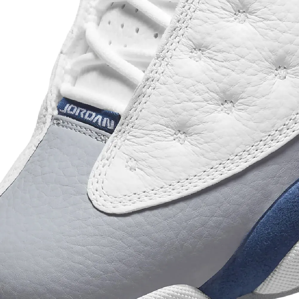 Nike Air Jordan 13 Retro Children's Sneakers, White-Blue