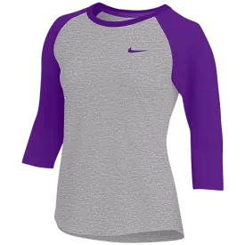 Nike Women's Dry 3/4 Sleeve Raglan Top