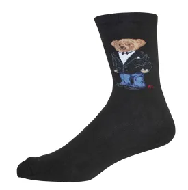 Polo Ralph Lauren Women's Tuxedo Bear Trouser Socks