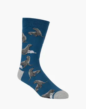 Seals Men's Bamboo Socks