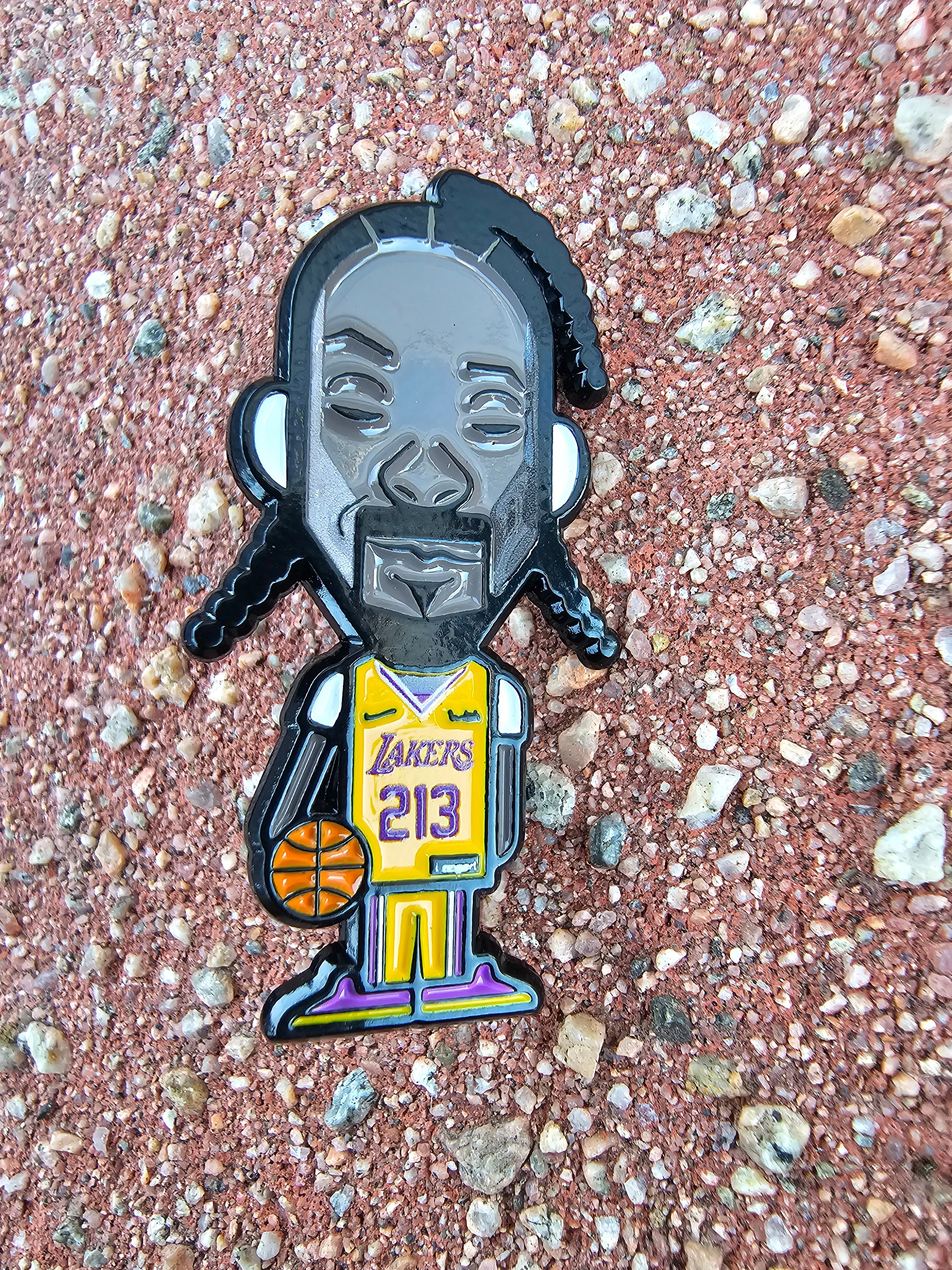 Snoop Dogg Los Angeles Lakers Pin