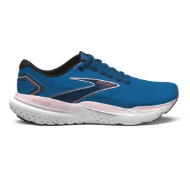 Women's Brooks Running Glycerin 21 Road Running Shoe in Blue/Icy Pink/Rose